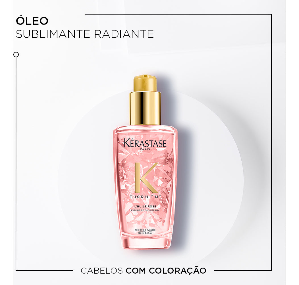 Óleo Kérastase L'Huile Rose Elixir Ultime 100ml