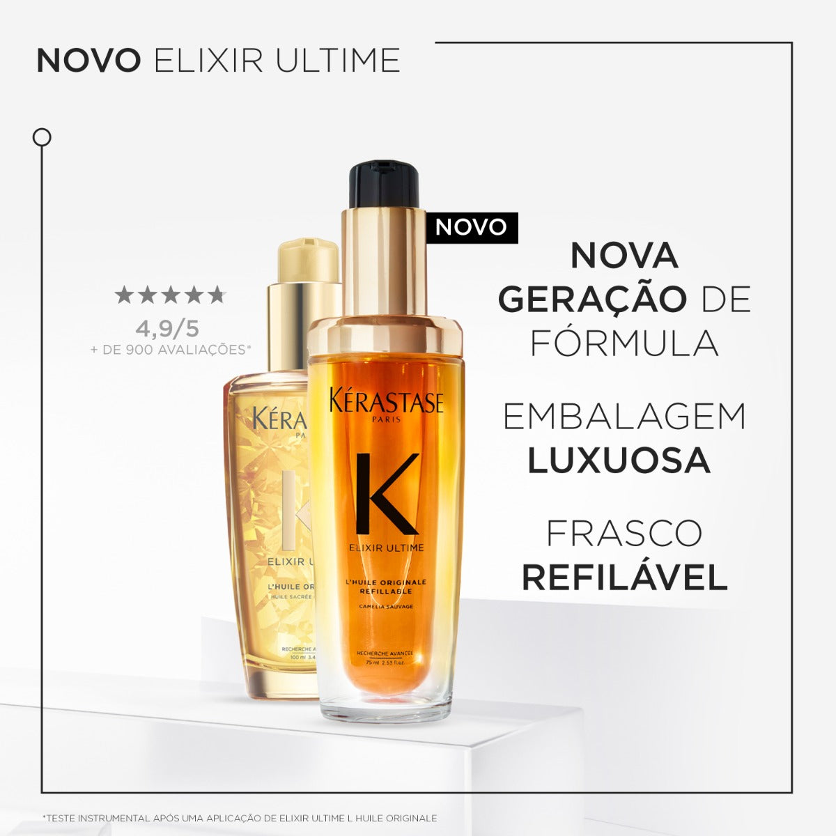 Refil Óleo Capilar Elixir Ultime 75ml Kérastase