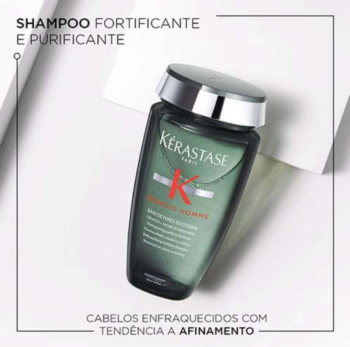 Shampoo Kérastase Genesis Homme Bain de Force