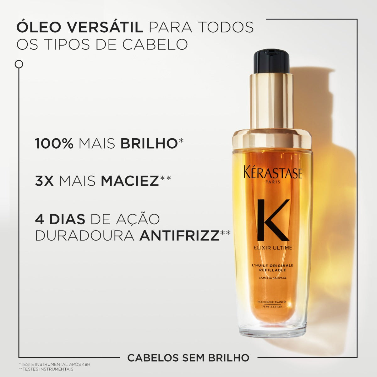 Óleo Capilar Kérastase Elixir Ultime L'Huile Originale 75ml