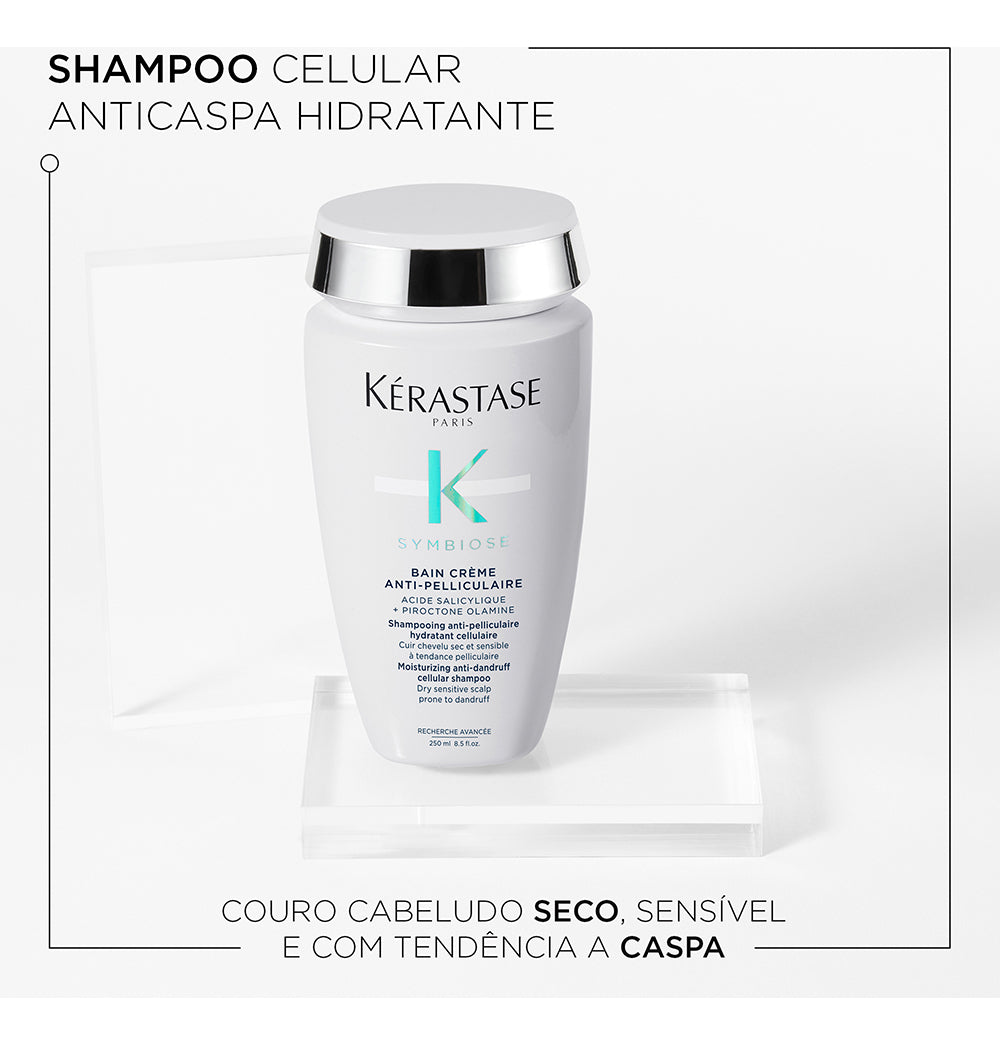 Bain Creme Anti-pelliculaire Kérastase Anticaspa 250ml Symbiose