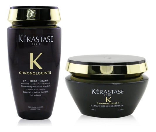 Chronologiste Kit Bain Régénérant Shampoo &amp; Máscara Intense Régénérant Kérastase