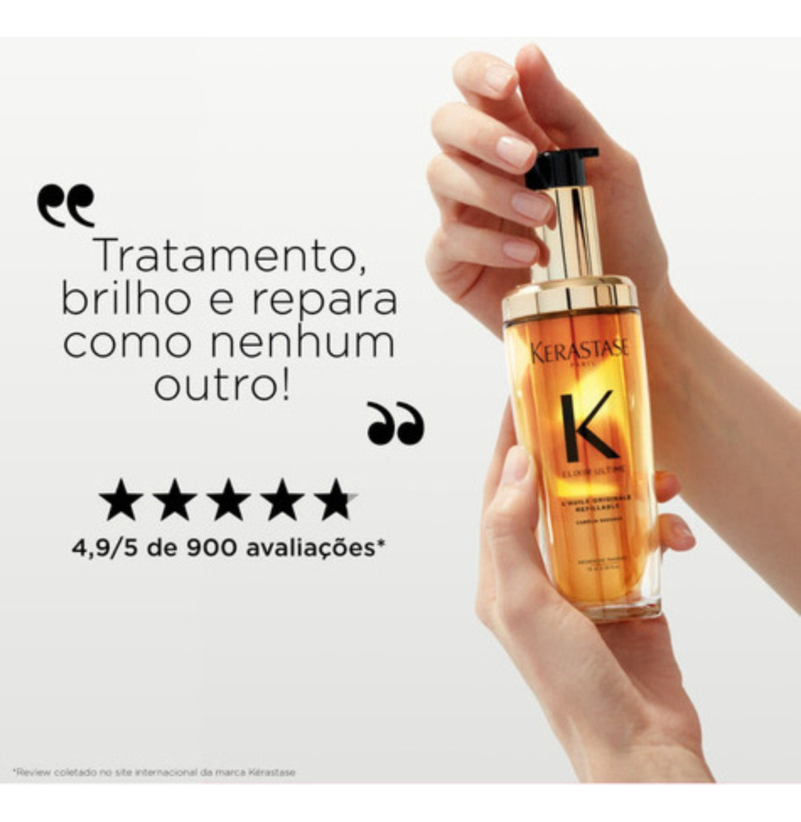 Refil Óleo Capilar Elixir Ultime 75ml Kérastase