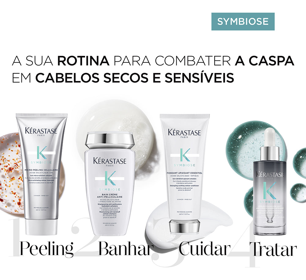 Bain Creme Anti-pelliculaire Kérastase Anticaspa 250ml Symbiose