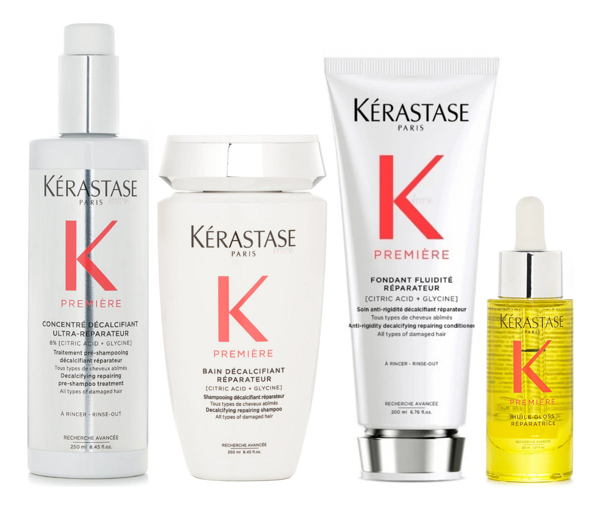 Première Kit Décalcifiant Réparatrice 4 Produtos Kérastase