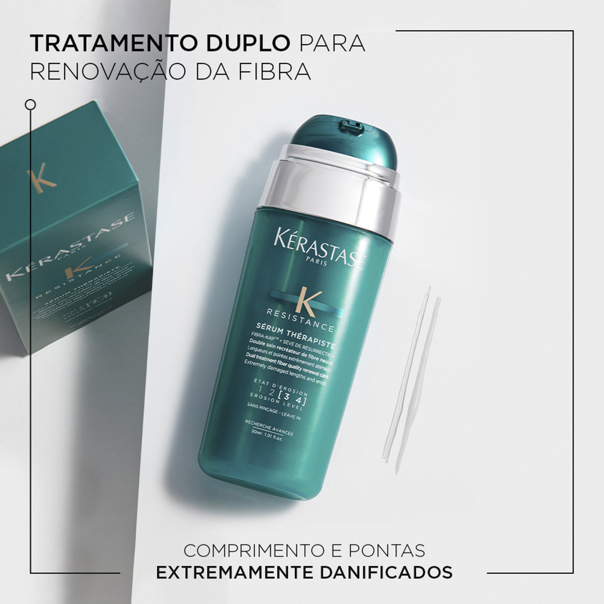 Sérum Reconstrução Kérastase Resistance Therapiste 30ml