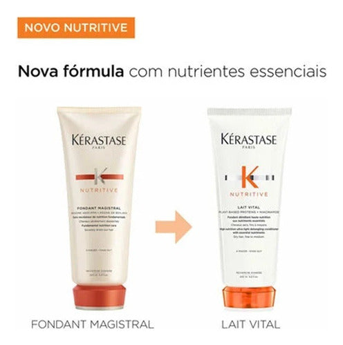 Nutritive Lait Vital Fondant Condicionador 200ml Kérastase