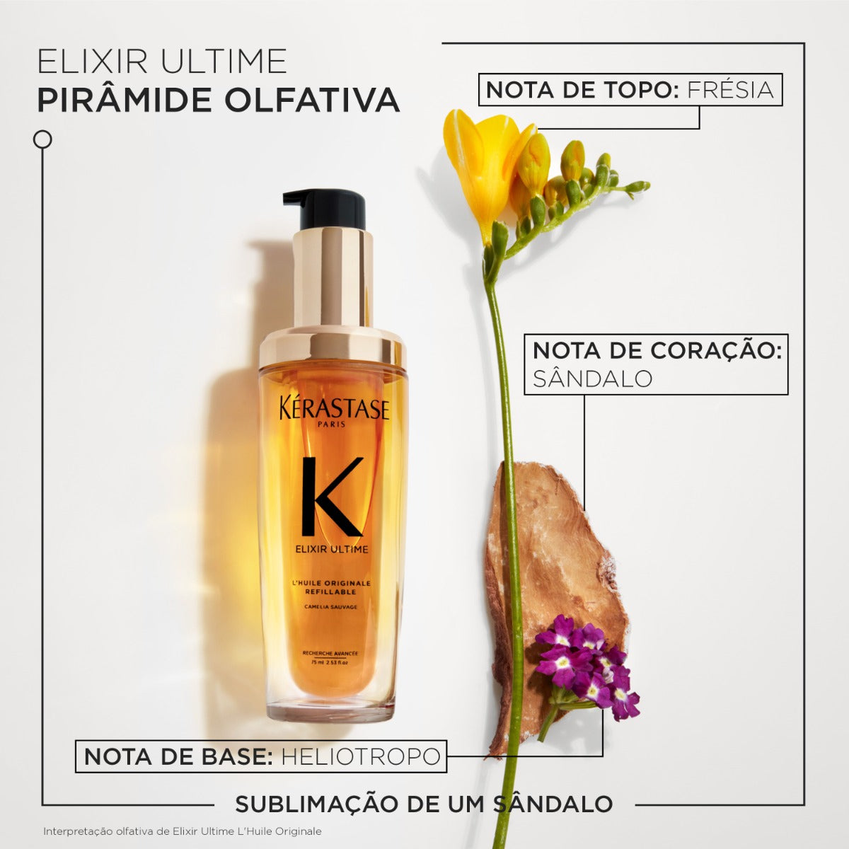 Óleo Capilar Kérastase Elixir Ultime L'Huile Originale 75ml