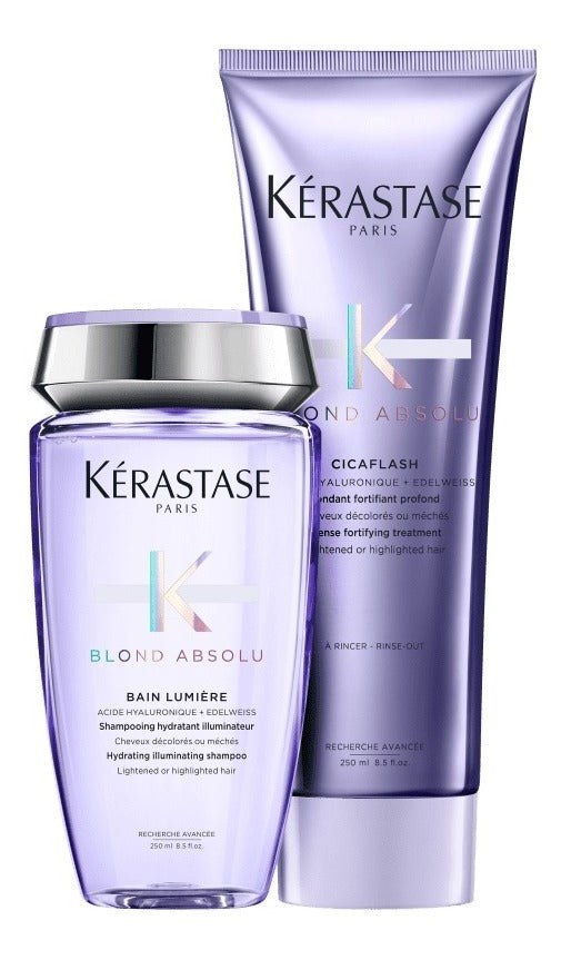 Kit Blond Absolu Bain Lumiéré + Cicaflash