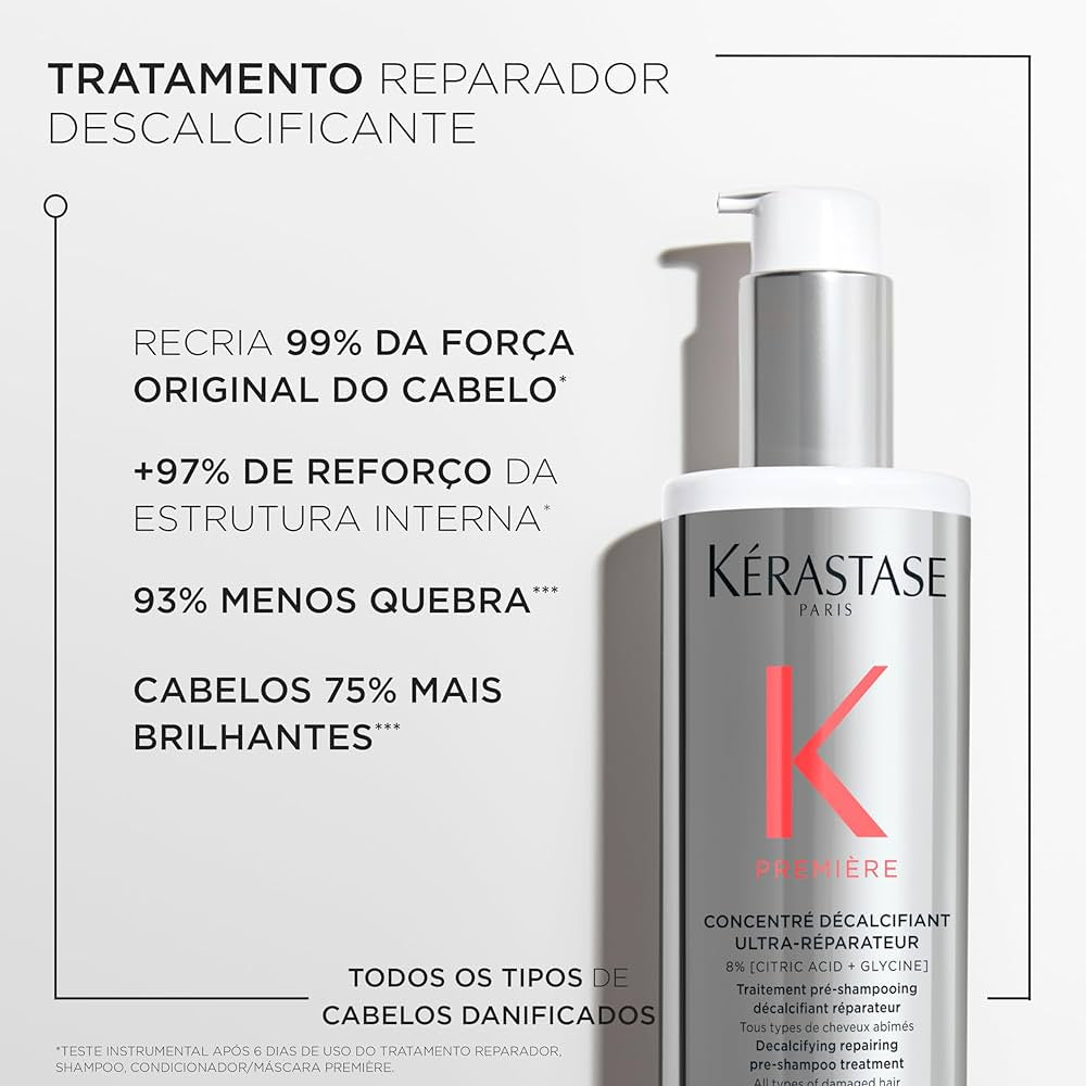 Première Concentré Décalcifiant Ultra Réparateur Tratamento Pré Shampoo 250ml | Kérastase